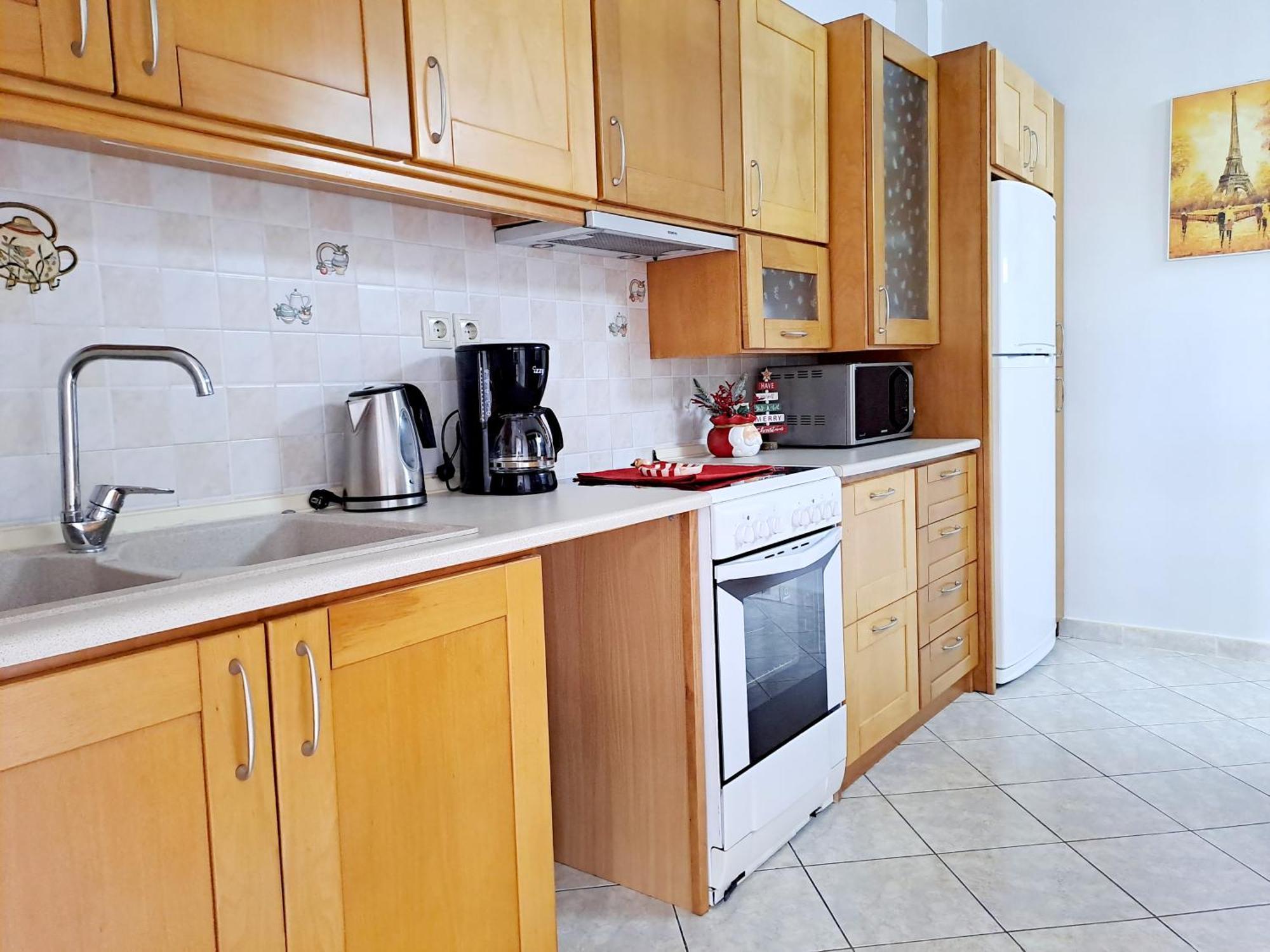 Bright Apartment In Nea Palatia • Oropos Kültér fotó